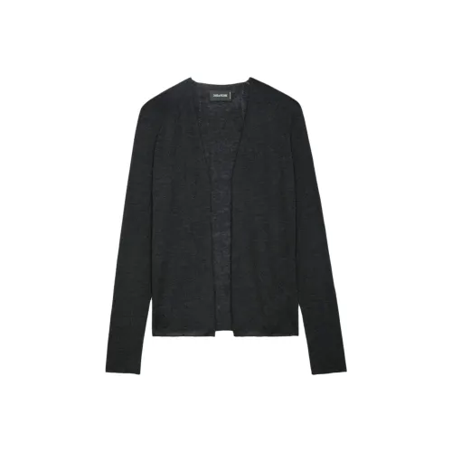 Zadig Voltaire Кашемир Свитер Женский Темно-Серый