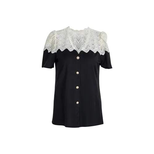 ROEYSHOUSE Черные Женские Рубашки