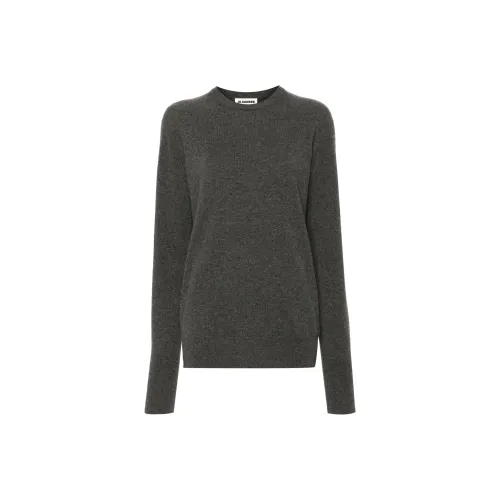 JIL SANDER Средне-серый Женские кашемировые свитеры