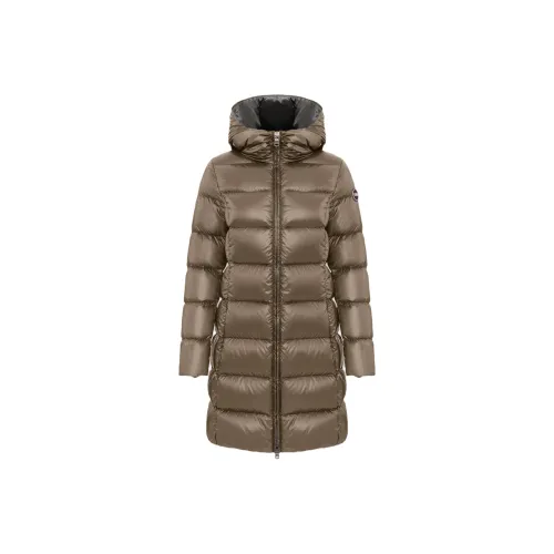 Colmar FW24 Down Jacket Women's Dark Coffee Cream Brown