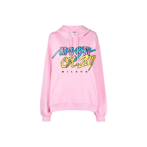 MSGM Розовые Женские Свитшоты