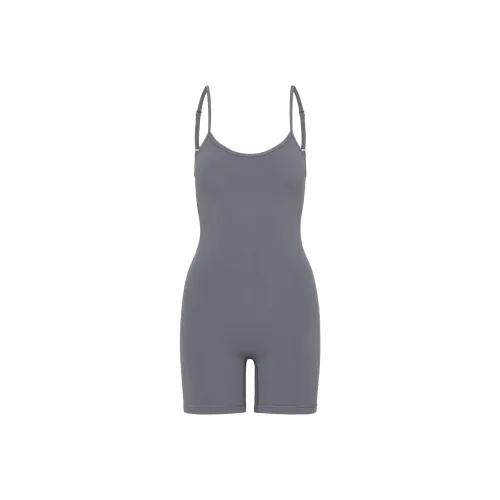 ARITZIA Golden Масло Essential 5' Romper Комбинезон Женские Винтаж Темно-синий Винтаж Морской