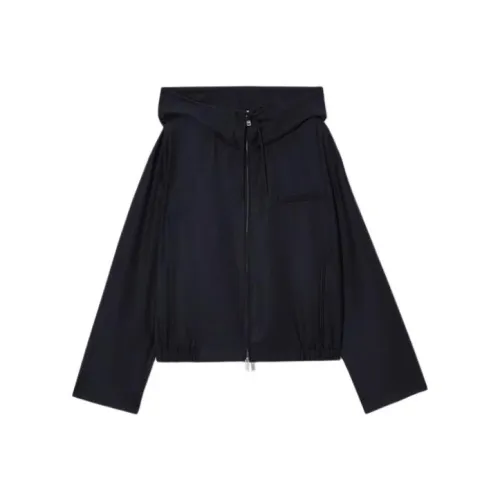 COS Куртки Пальто Женские Темно-синий