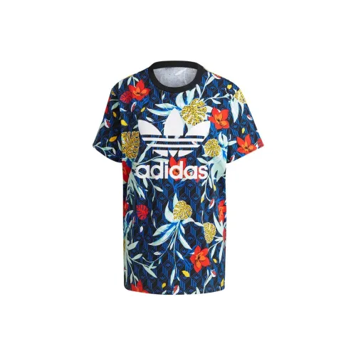 Adidas Originals Graphic Tee T-Shirt Женская Многоцветная