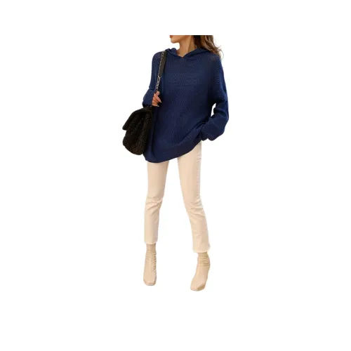 NANING9 Трикотаж Женский Темно-синий