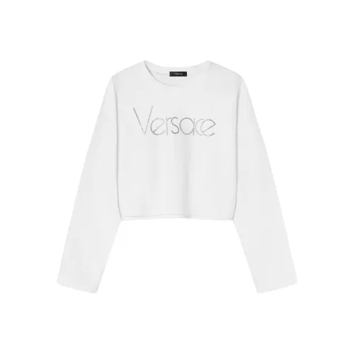 VERSACE SS24 Свитшот Женский Белый