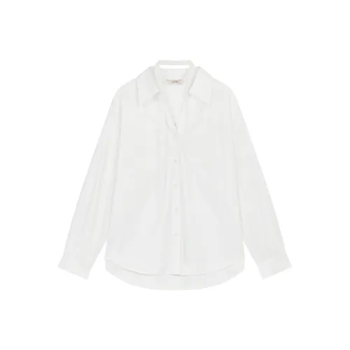 ELF SACK Рубашка Женская Кружевная Белая