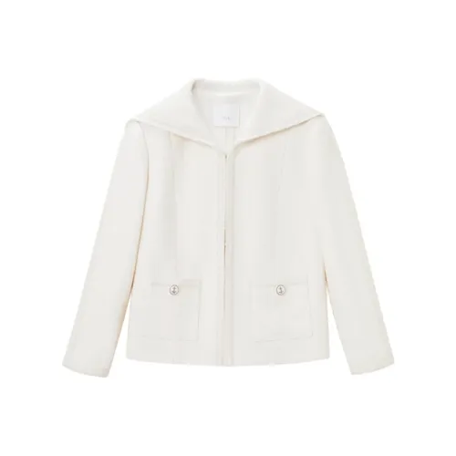 OVV Айвори Белый Net Цвет B1 Женские Куртки