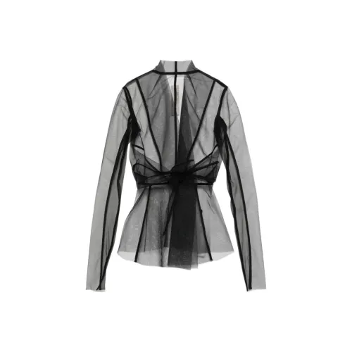 RICK OWENS Черные Женские Рубашки