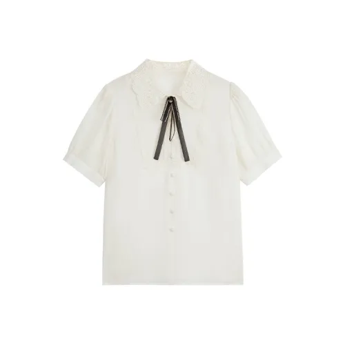 Pit Экрю Женские Рубашки