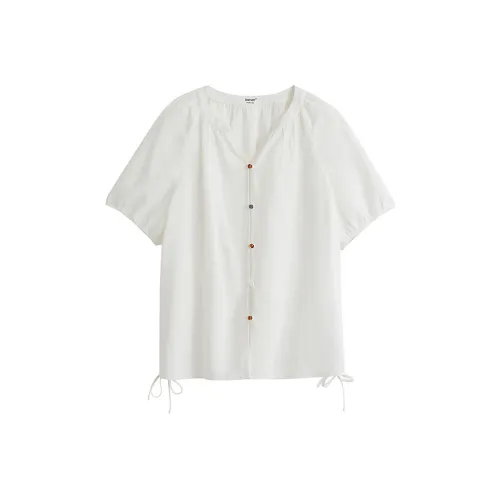 Inman Рубашка Женская Жемчужно-Белая