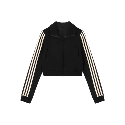 V.W.U Толстовка Женская Черная с 3 Stripes