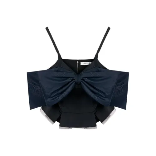 COACH SS25 Топ на бретелях Женский Черный