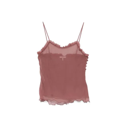 Chloe FW24 Топ на бретелях Женские Сухие сливы Розовый