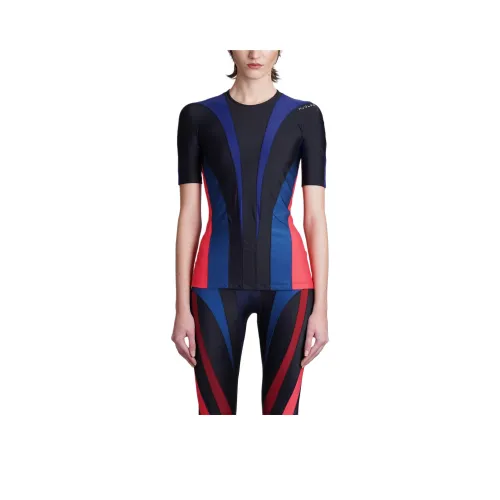 Mugler Черные Женские Т-рубашки