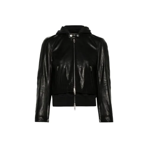 Balenciaga SS24 Куртки Пальто Slim Fit Женские Черный