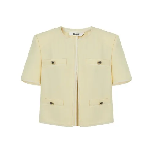 N ONE Куртки Пальто Женские Кремово-Желтые