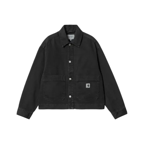 Carhartt WIP SS24 W' Garrison Куртка Куртки Пальто Женские Черный