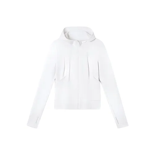 XII BASKET Куртки Пальто Женские Натуральный Белый