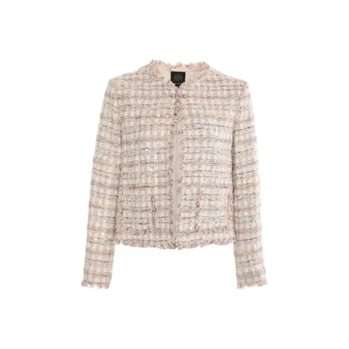 LIANCAN Куртки Пальто Женские Розовый