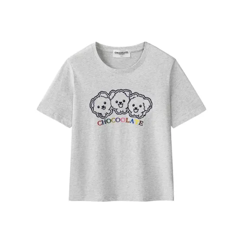 CHOCOOLATE T Рубашка Женская Фотиния Серый