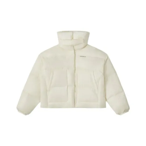 Конверс Пуховик Женские Белые