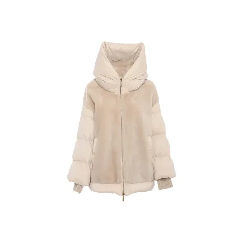 Moorer Куртки и Пальто Женские Серые