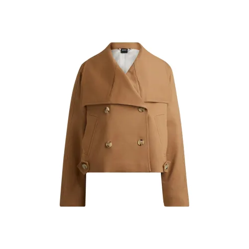 Hugo Boss Куртки и Пальто Женские Бежевые