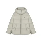 Glacier Gray (Cropped) [90 Duck Down-5℃ Light Warm Cream Non-Restricting Collection]  
Ледник Серый (Укороченный) [90 Утиный Пух-5℃ Свет Теплый Кремовый Без Утяжеления Коллекция]