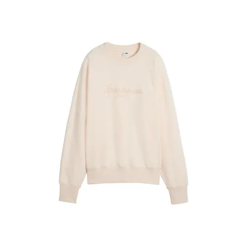 PUMA Толстовка Женская Персиковый Бамбук