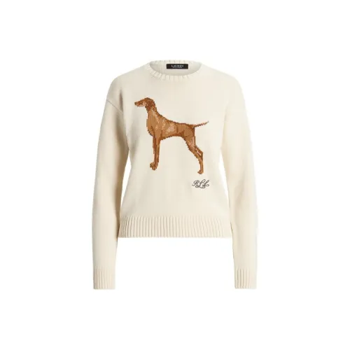 Polo Ralph Lauren FW23 Трикотаж Женский Экрю