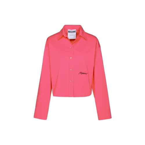 MOSCHINO Розовые Женские Рубашки