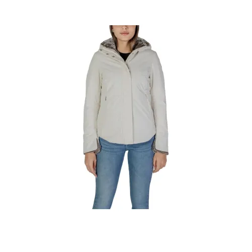 SUNS Куртки Пальто Женские Серый Белый