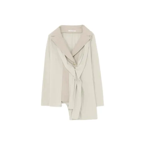 Yohji Yamamoto Куртка Женская Светлый Умбра