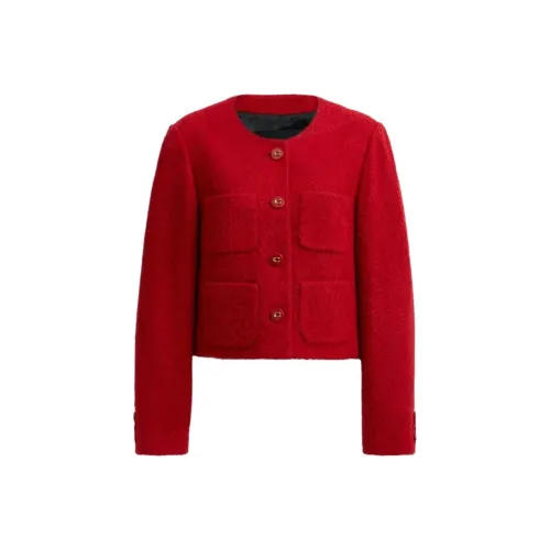 COACH FW24 Куртки и Пальто Женские Красные