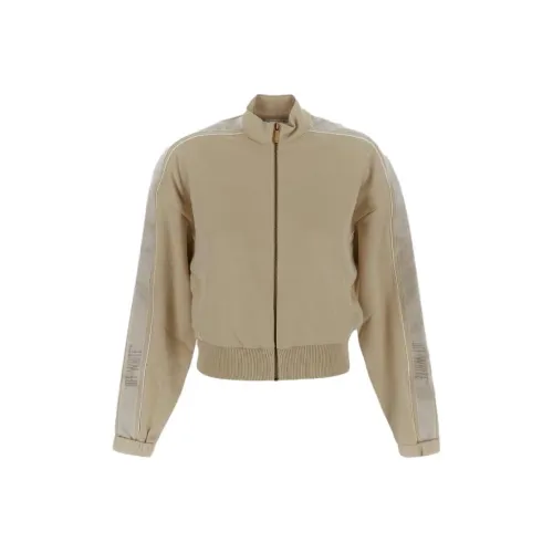 Off Бежевый Белый Женские Куртки