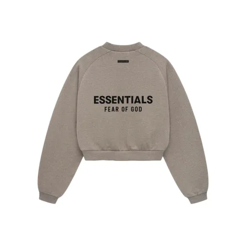 Fear of God Essentials Темно-пыльно-серый/Вересковый серый Женские Свитшоты