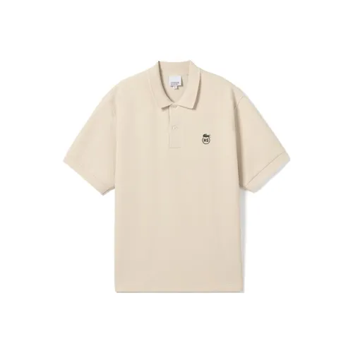 Поло LACOSTE Collaboration Женское Бежевое