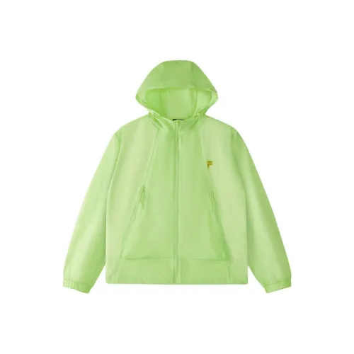 FILA FUSION Куртки Пальто Женские Альфа-гидроксикислоты Зеленый
