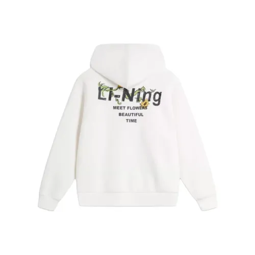 LINING Sports Life Collection Сливочный Женские Толстовки
