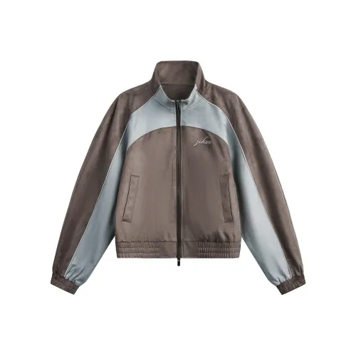 JIKOO Куртки Пальто Женские Кофейного цвета