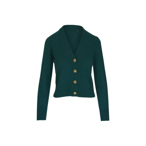 Veronica Beard FW24 Кашемировый свитер женский Сосновый зеленый