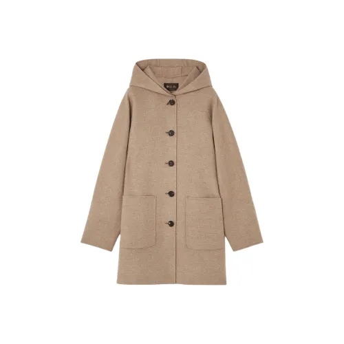 Loro Piana Хаки Женские Кашемировые Свитеры
