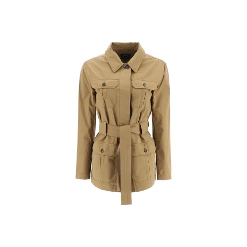 A.P.C Коричневые Женские Куртки