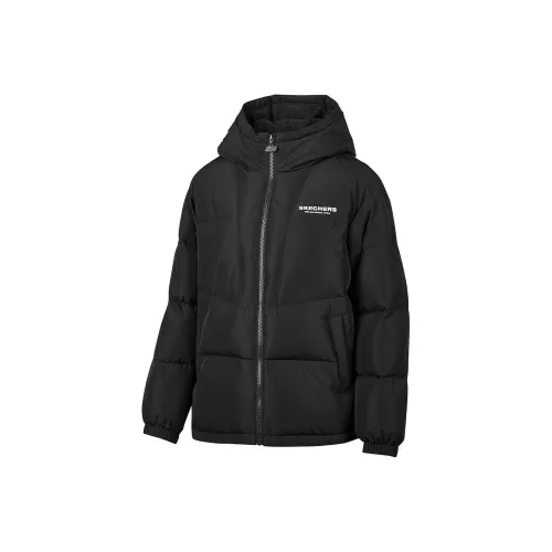 Skechers Sports Alliance Series Угольный черный/0018 Женские пуховые куртки
