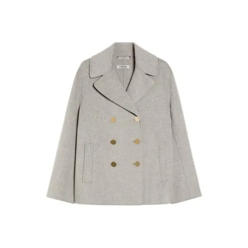 'S MAX MARA Куртки и Пальто Женские Серые