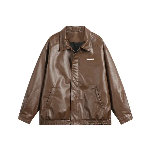 PLUSONEONE+ Кожа Куртка Унисекс