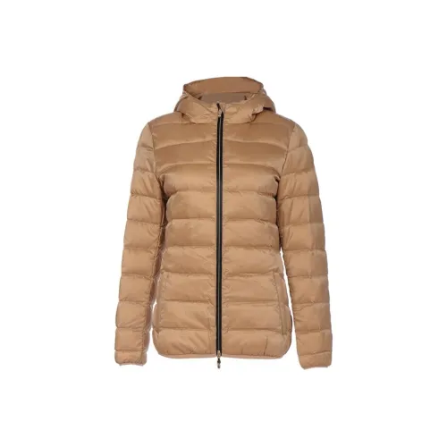 EMPORIO ARMANI Светло-золотой Кофе Женские Куртки