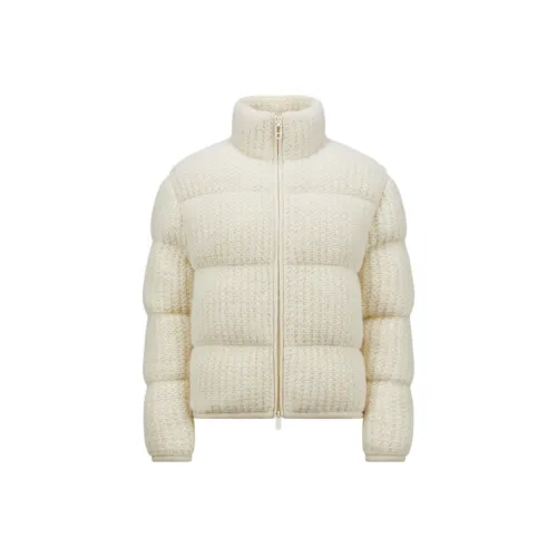 MONCLER Пуховик Женский Белый