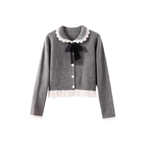 Miss Chipmunk Трикотаж Женский Кружево Ash